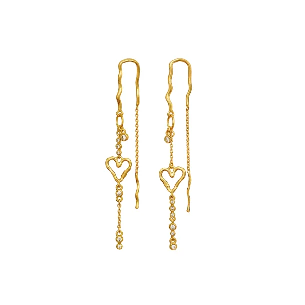 Maanesten - Eliori Twinkle �reringe, Forgyldt