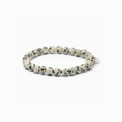 So� - Krystal Armb�nd, Dalmatiner Jaspis (Gl�de)