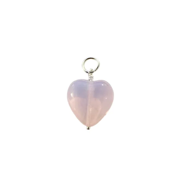 Pico - French Grande Heart Vedhng, Soft Rose