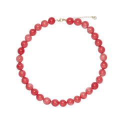 So - Faro Krystal Halskde, Redstone Quartz (Klarhed)