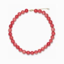 So - Faro Krystal Halskde, Redstone Quartz (Klarhed)