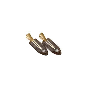 Maanesten - Frea H�rklips Set, Brown