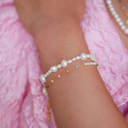 Enamel - Pearlie Bracelet 