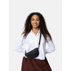 Re:Designed - Gisela Bumbag Taske, Black/Brass 