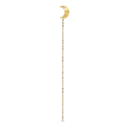 Jane Knig - Half Moon Chain Stud