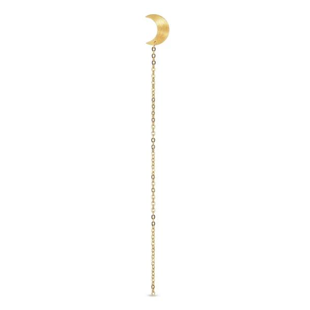 Jane Knig - Half Moon Chain Stud
