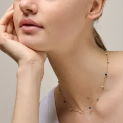 Enamel - Lola Bold Halskde, Marine