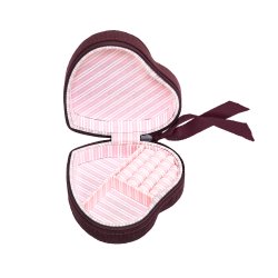 Maanesten - Maroon�Heart Smykkeskrin