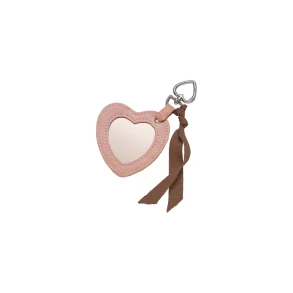 Maanesten - Heart Lommespejl N�glering, Blush