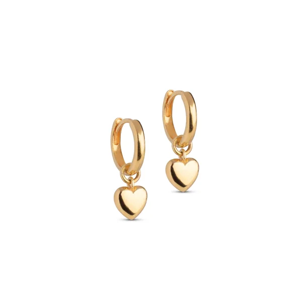 Enamel - Amore Hoops, guld