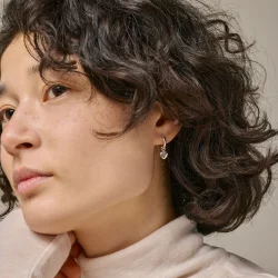 Enamel - Amore Hoops, Slv