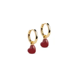 Enamel - Grand Amore Hoops, Bordeaux