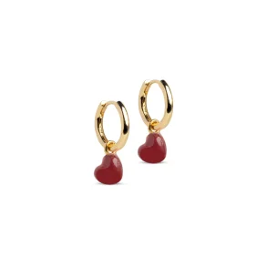Enamel - Grand Amore Hoops, Bordeaux