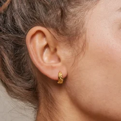 Enamel - Nela Hoops, Forgyldt
