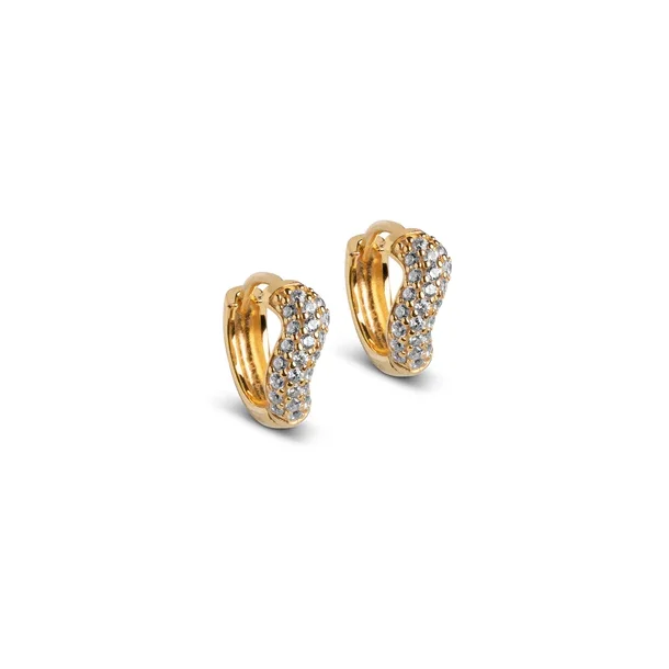 Enamel - Hoops, Sparkling Curve Large