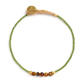 Ibu Jewels - Lulu 5 Stones Armb�nd, Green