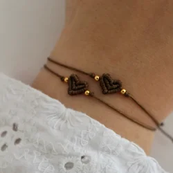 Stine A - Love Armb�nd, Mocha