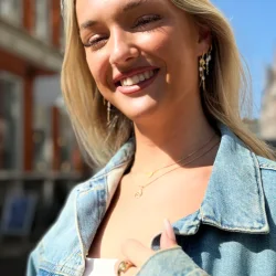 Sistie - Rosa reringe, Forgyldt