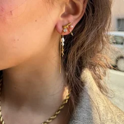 Sistie - Rosa reringe, Forgyldt