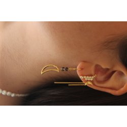 Stine A - Bella Moon �rering, Mocha