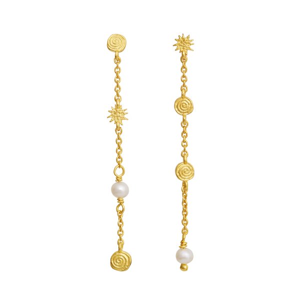 Maanesten - Jeannie �reringe, Forgyldt