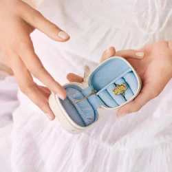 Maanesten - Alice Smykkeskrin Box, Sky Blue