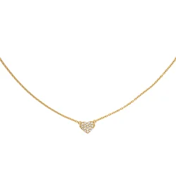 byBiehl - Just Love Sparkle Halskde, Forgyldt