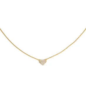 byBiehl - Just Love Sparkle Halskde, Forgyldt