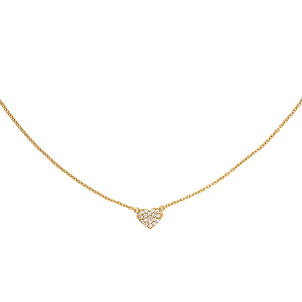 byBiehl - Just Love Sparkle Halskde, Forgyldt