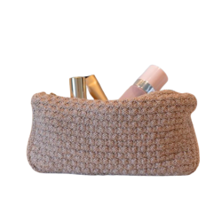 By Lohn - Petra Strikket Clutch, Tiger Melange