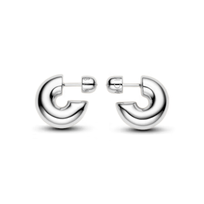 Maria Black - Prima Hoops Medium, S�lv