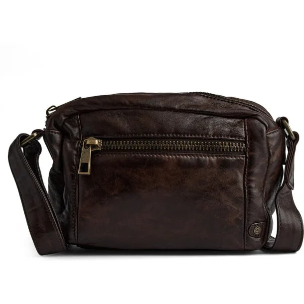 Depeche - Klassisk Crossover Taske, Winter Brown