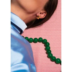 House of Vincent - Arcade Fortune Choker Halskde, Lucid Green