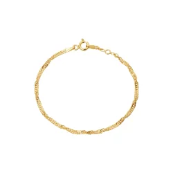 Camille Brinch - Store Zebra Armb�nd, Forgyldt