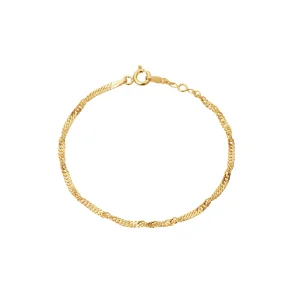 Camille Brinch - Store Zebra Armb�nd, Forgyldt
