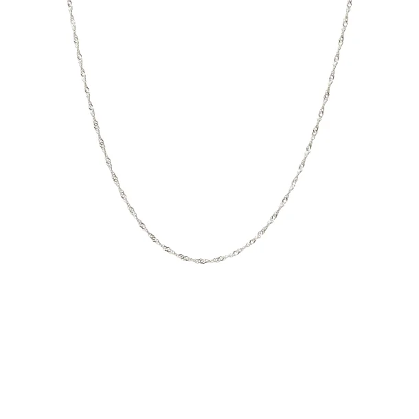 Camille Brinch - Store Zebra Halsk�de, S�lv