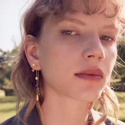 Maanesten - Emmeline �reringe, Forgyldt