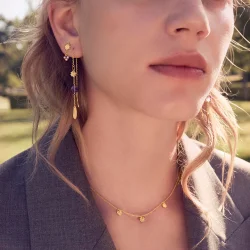 Maanesten - Emmeline �reringe, Forgyldt