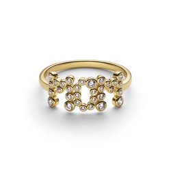 Maria Black - Mom Collet Ring, Forgyldt