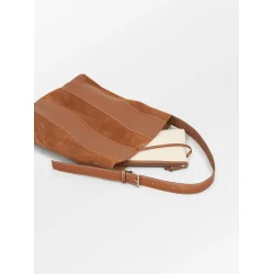Becks�ndergaard - Mixel Mae Buckle Bag, Cognac Brown