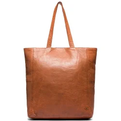 Depeche - Musthave Shopper Skindtaske, Cognac