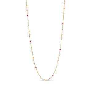 Enamel - Lola Necklace, Rainbow