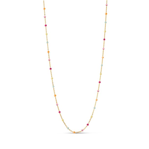 Enamel - Lola Necklace, Rainbow
