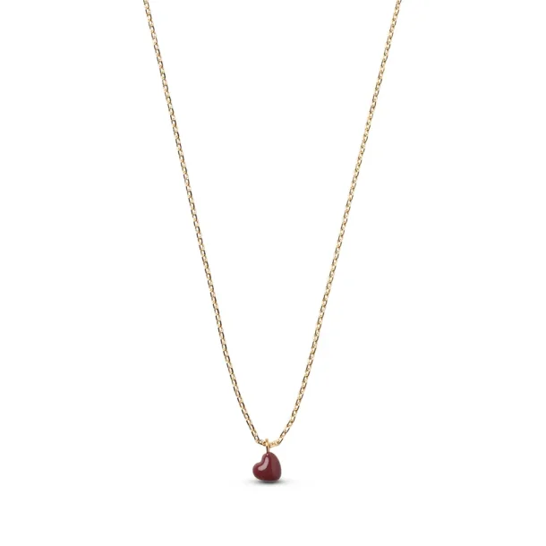 Enamel - Grand Amore Halsk�de, Bordeaux