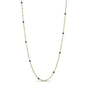 Enamel - Lola Necklace, Marine