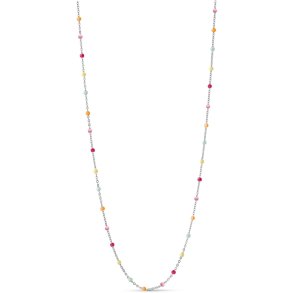 Enamel - Lola Necklace, Rainbow 