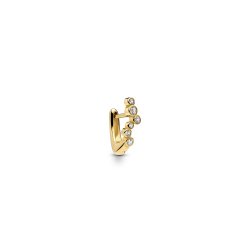 Maria Black - Nova Huggie �rering, Forgyldt