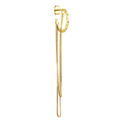 Jane K�nig - Orbis Chain Hoop �rering, Forgyldt