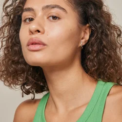 Enamel - Juno Studs, Slv