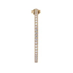 Jane K�nig - Olympia Hoop with Stones 27, Forgyldt